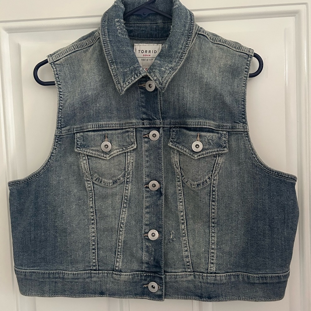 Torrid Denim Vest